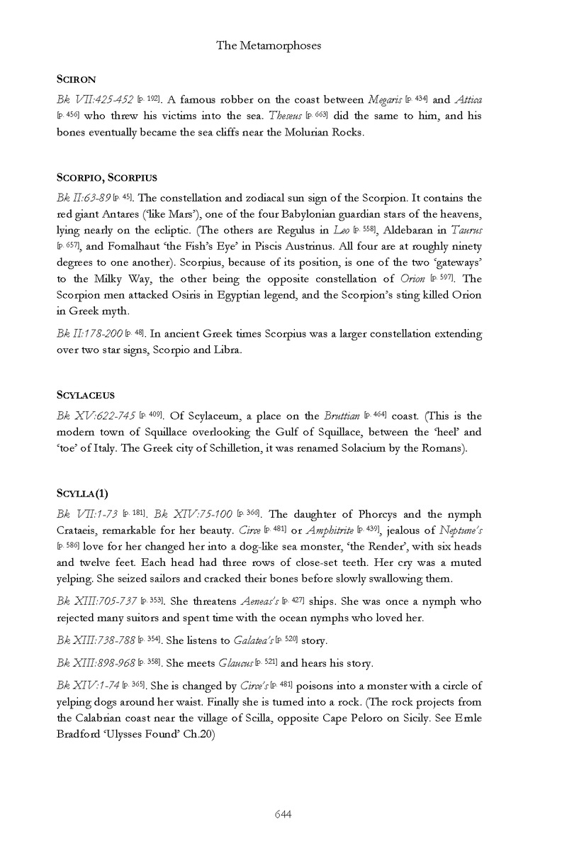 Ovid: The Metamorphoses - Page 644